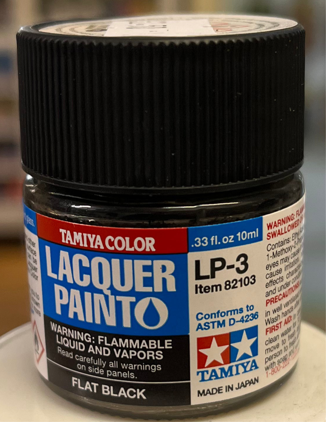 Tamiya LP3 Flat Black