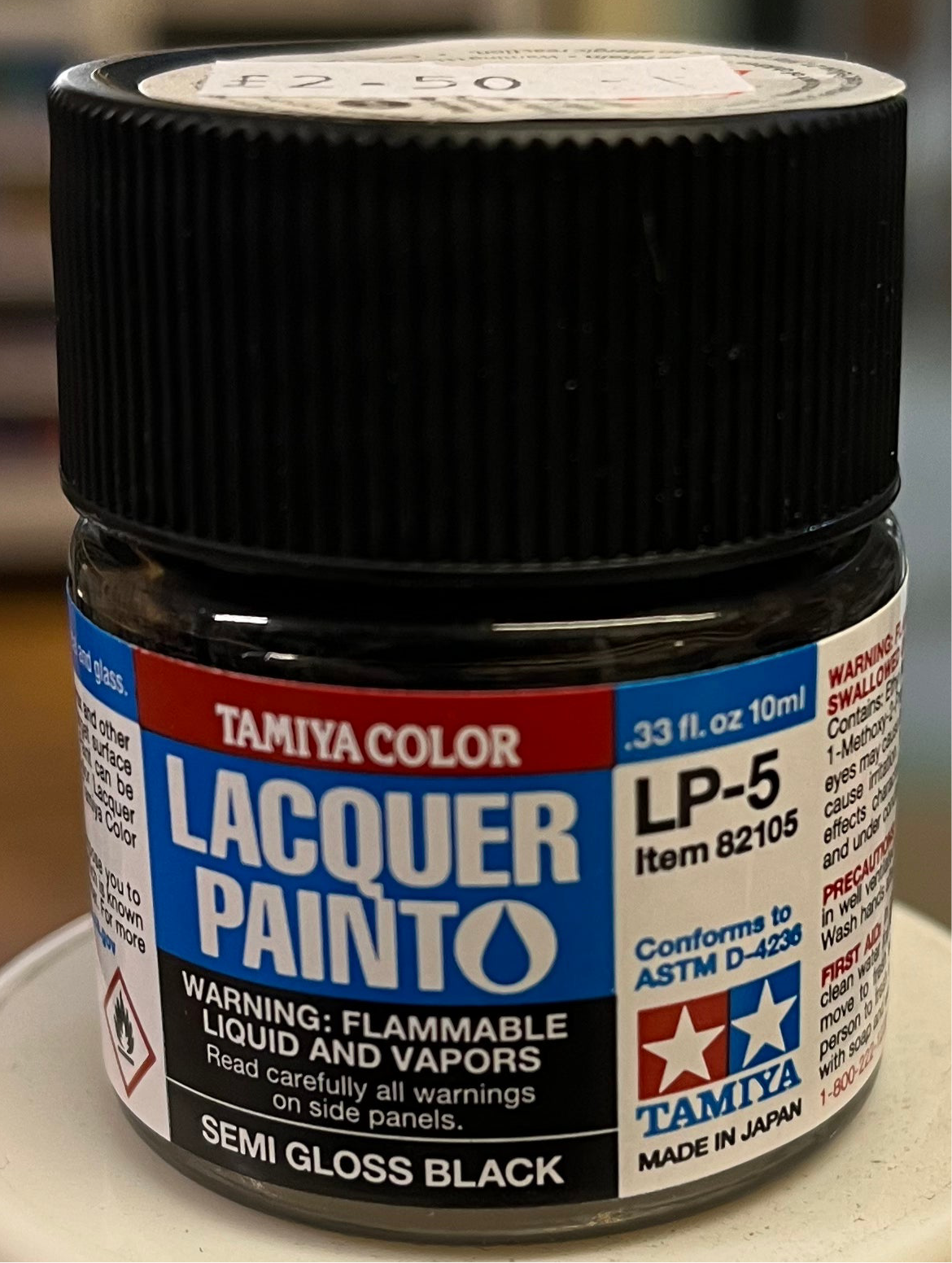 Tamiya LP5 Semi-Gloss Black