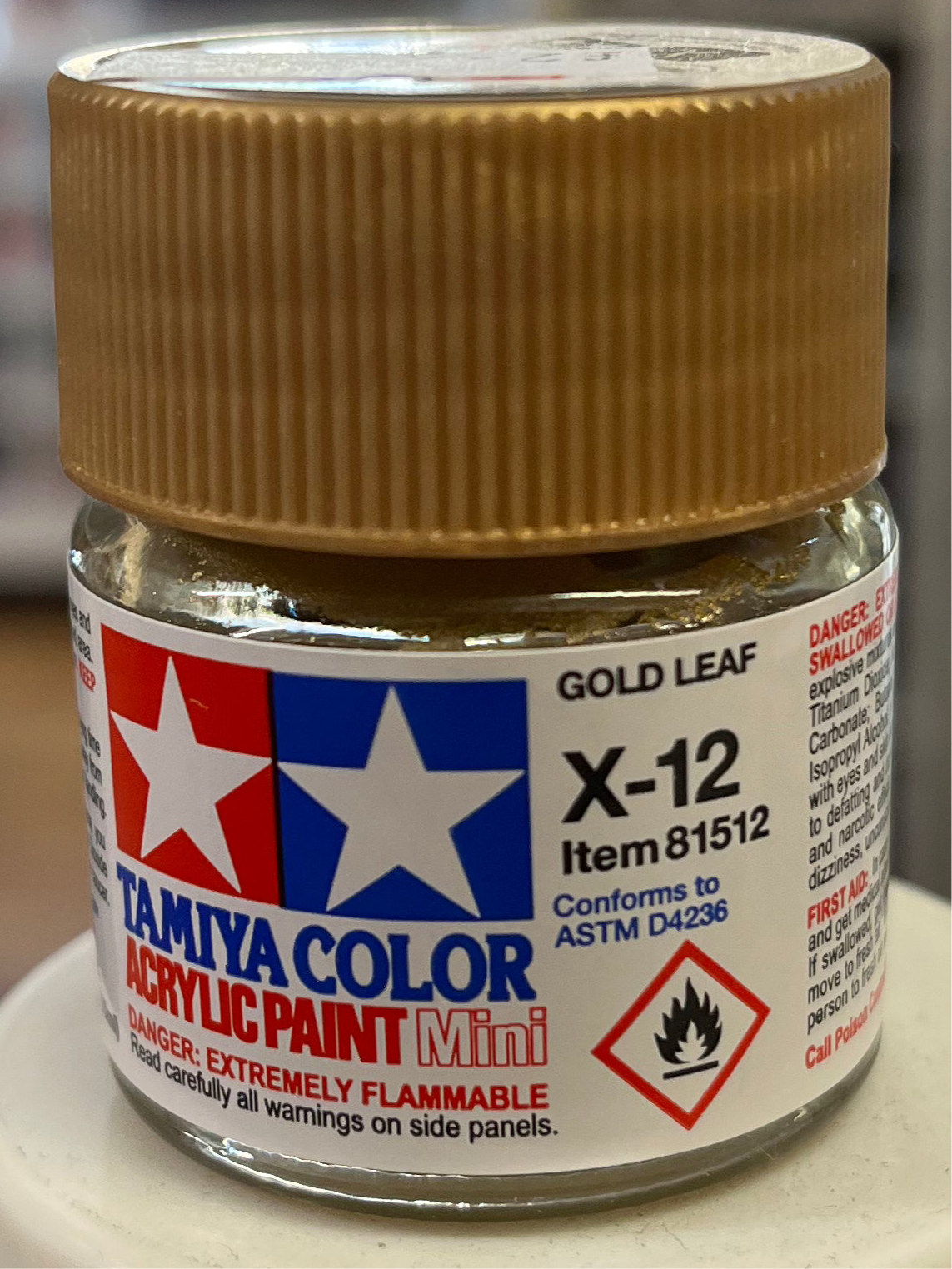 Tamiya X12 Gold Leaf