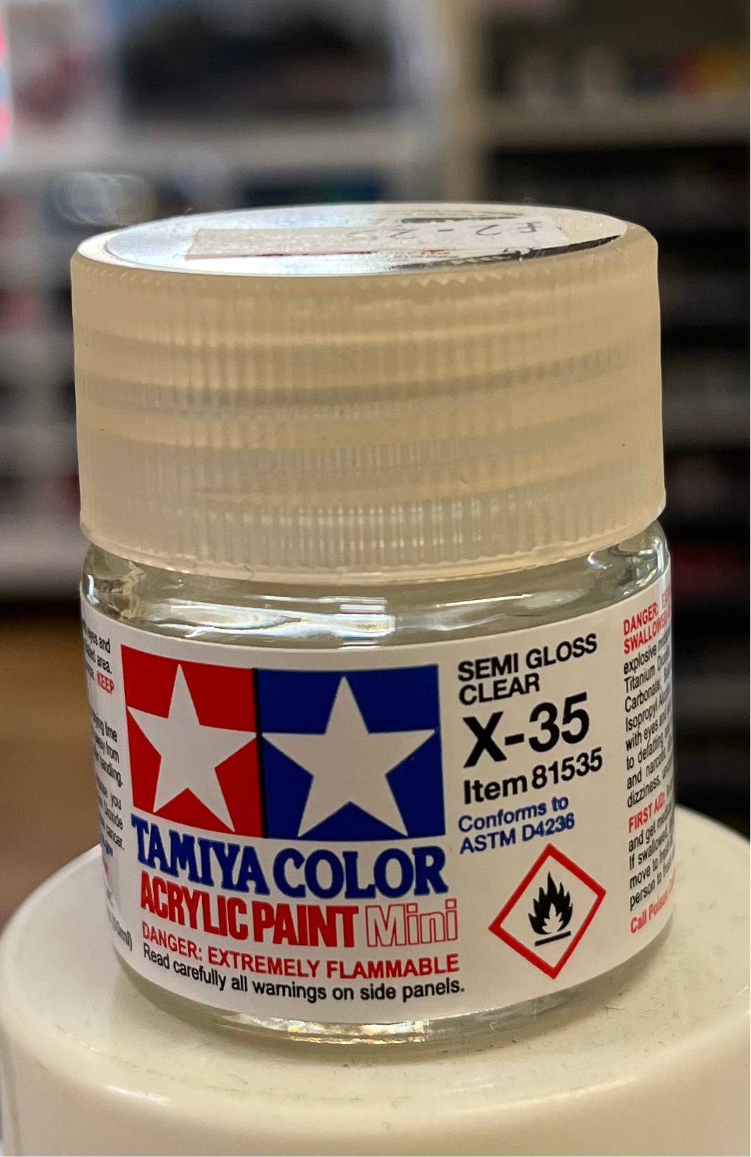 Tamiya X35 Semi-Gloss Clear