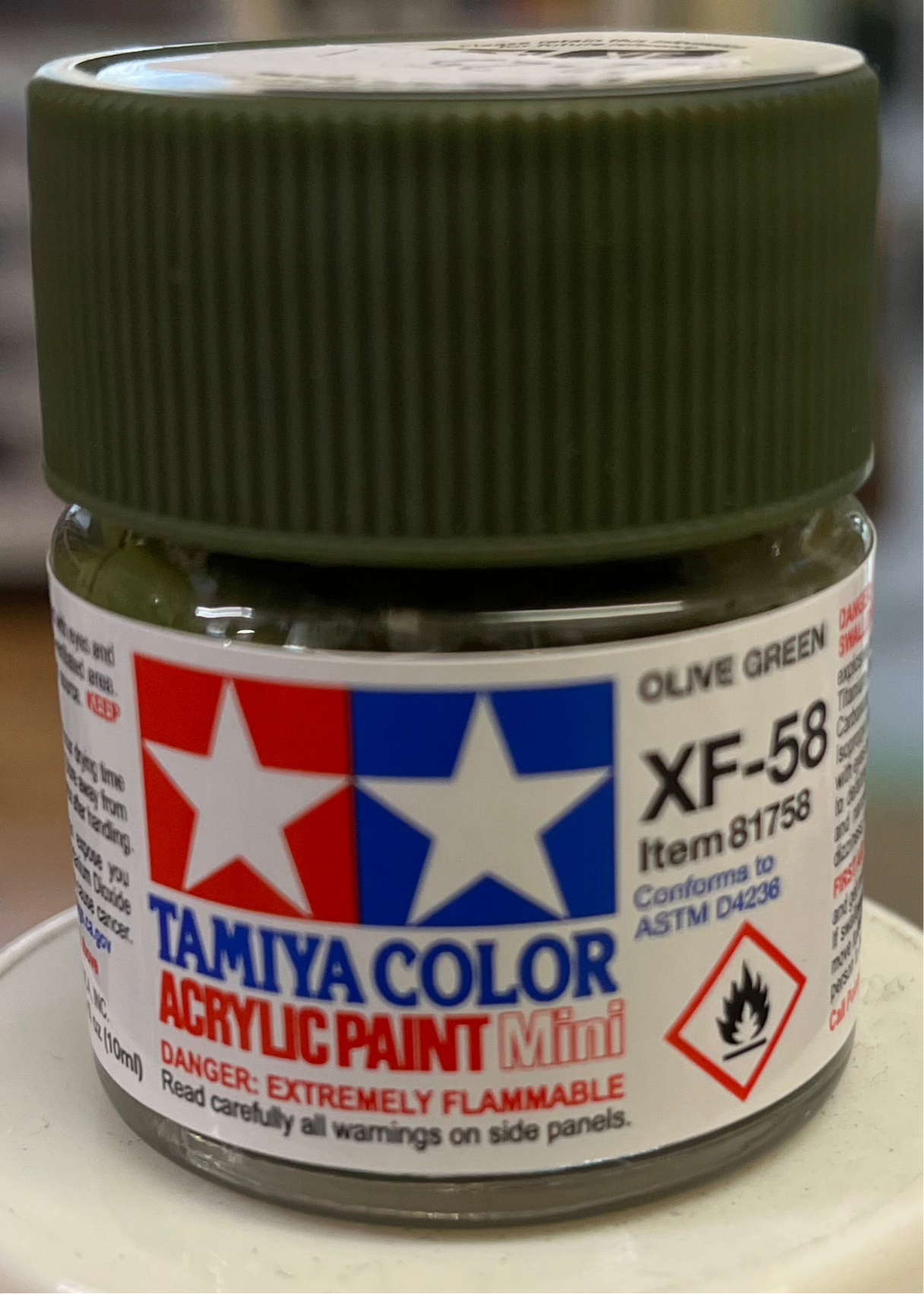 Tamiya XF58 Olive Green