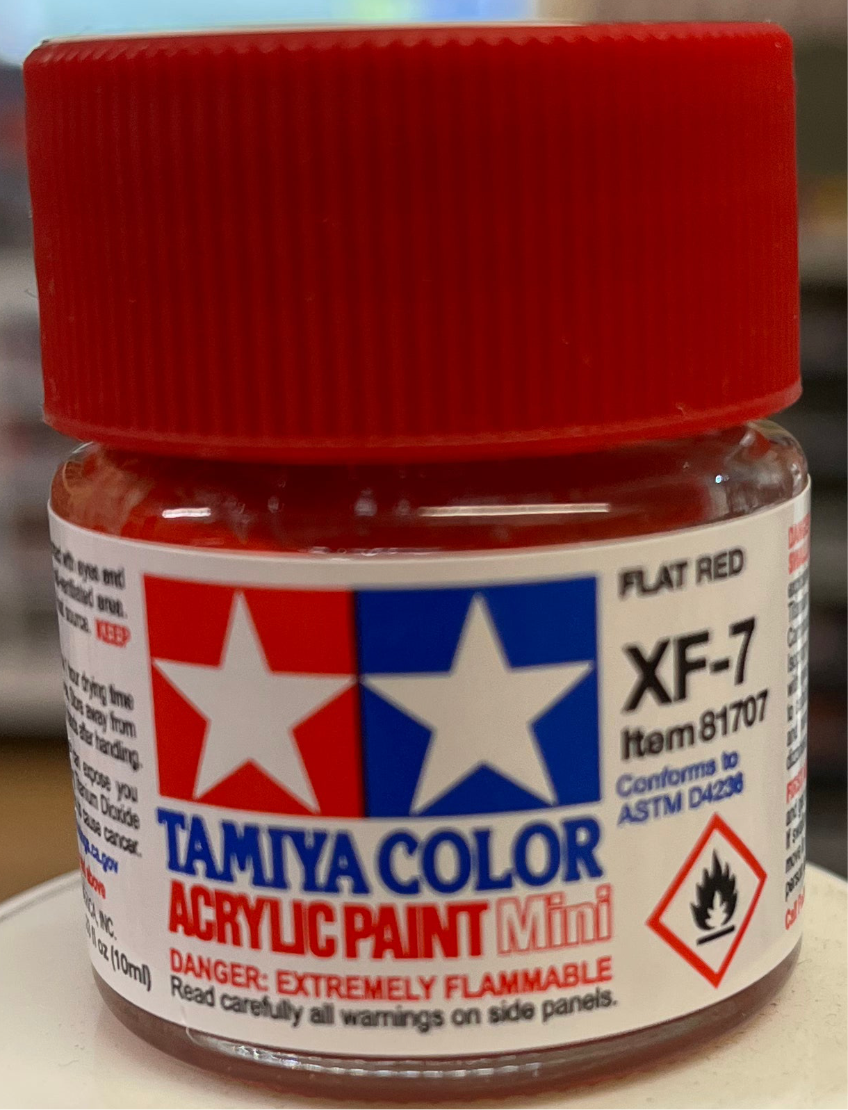 Tamiya XF7 Flat Red