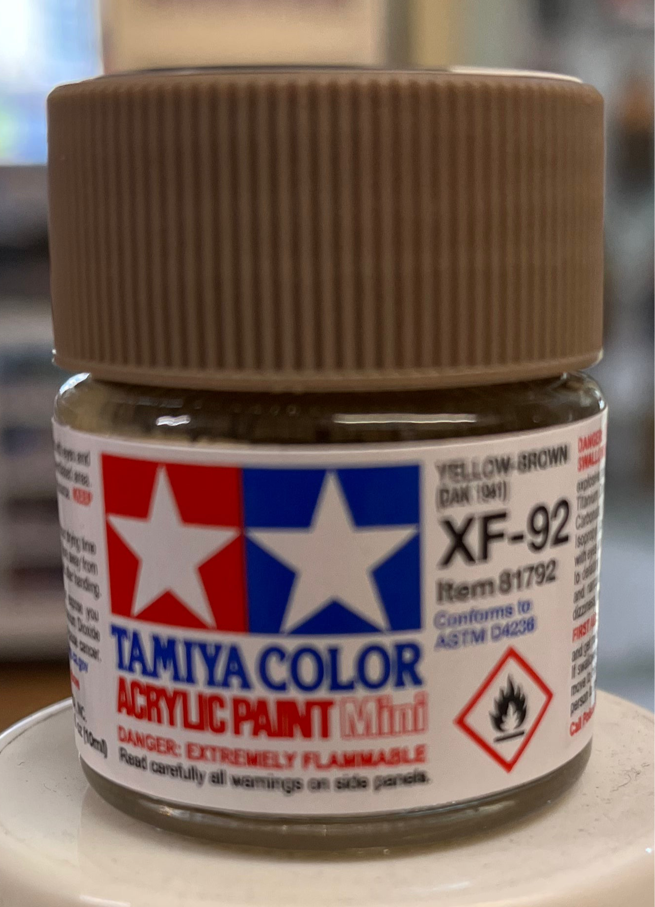 Tamiya XF92 Yellow-Brown (DAK 1941)