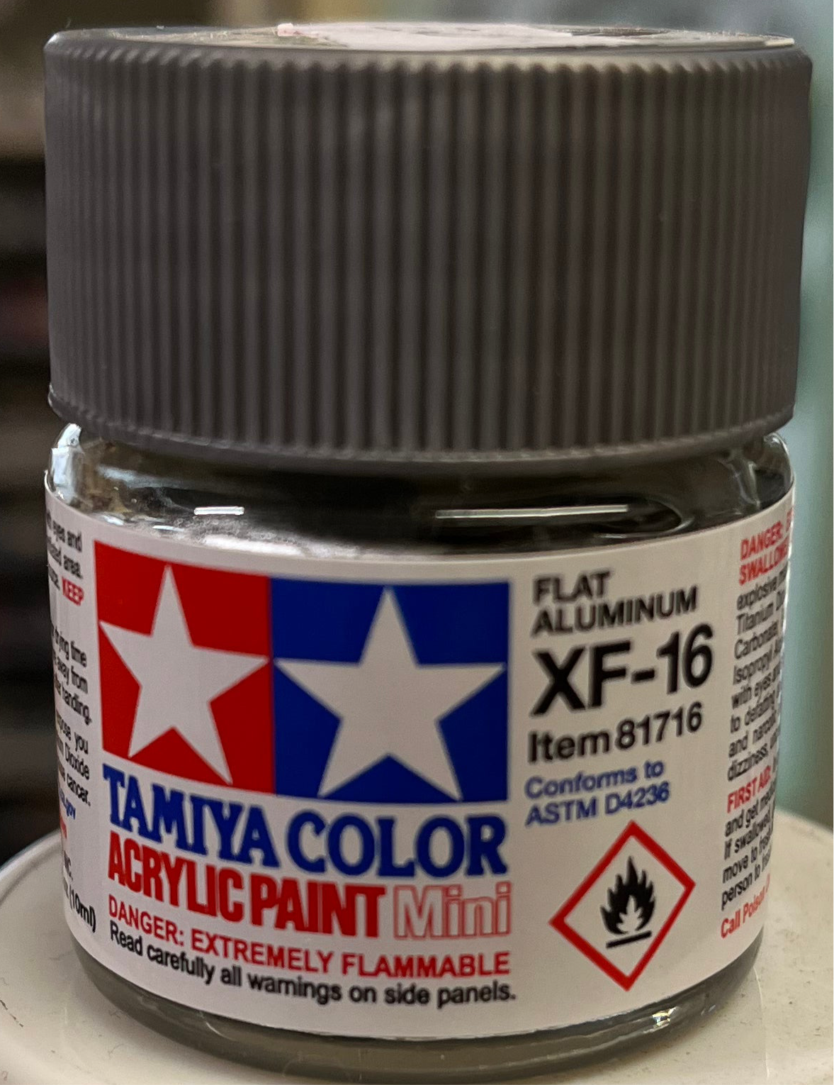 Tamiya XF16 Flat Aluminium