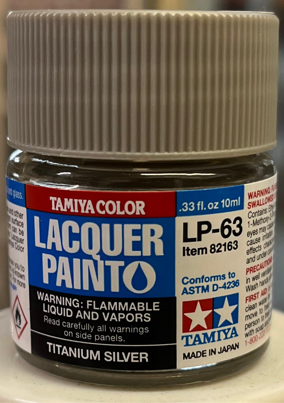 Tamiya LP63 Titanium Silver