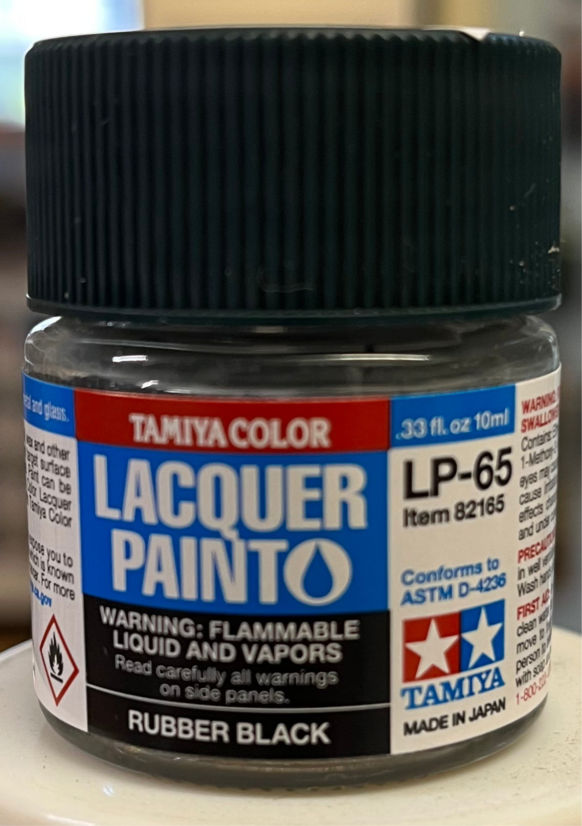 Tamiya LP65 Rubber Black