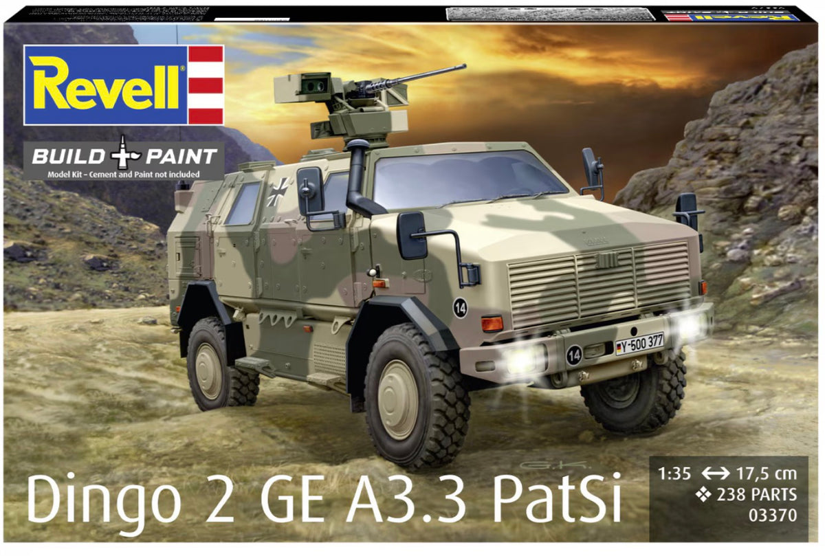 Revell 03370 Dingo 2 GE A3.3 PatSi