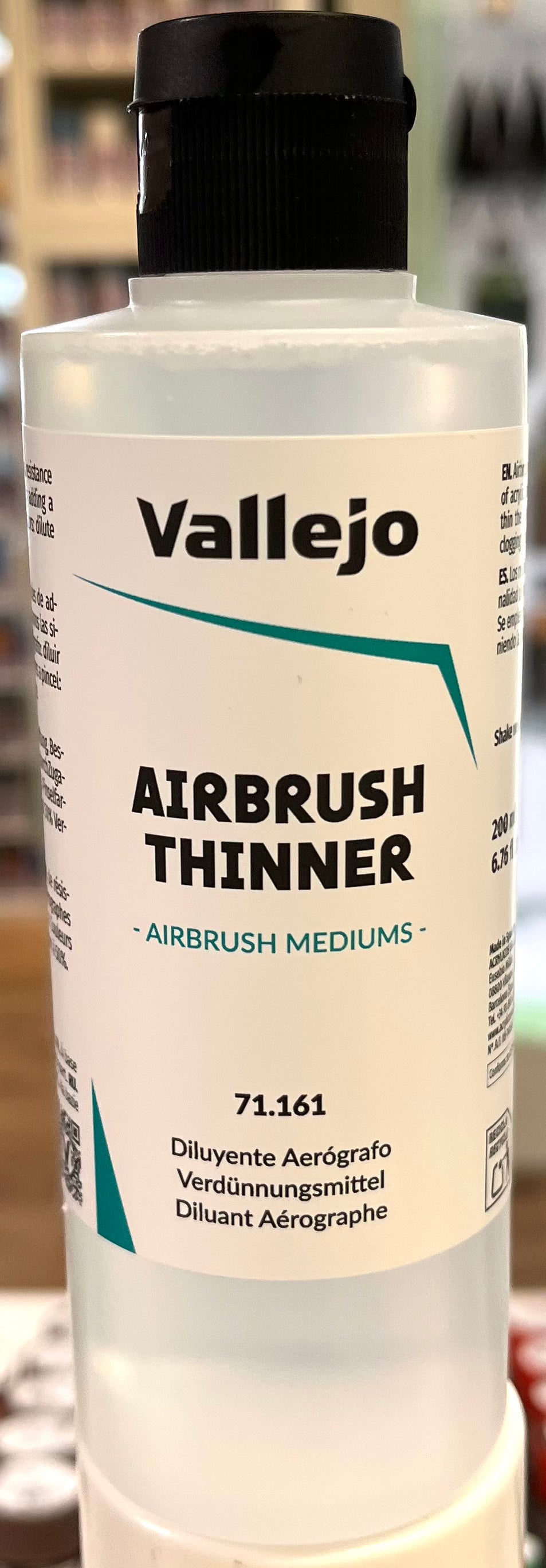 Vallejo 71.161 Airbrush Thinners 200ml