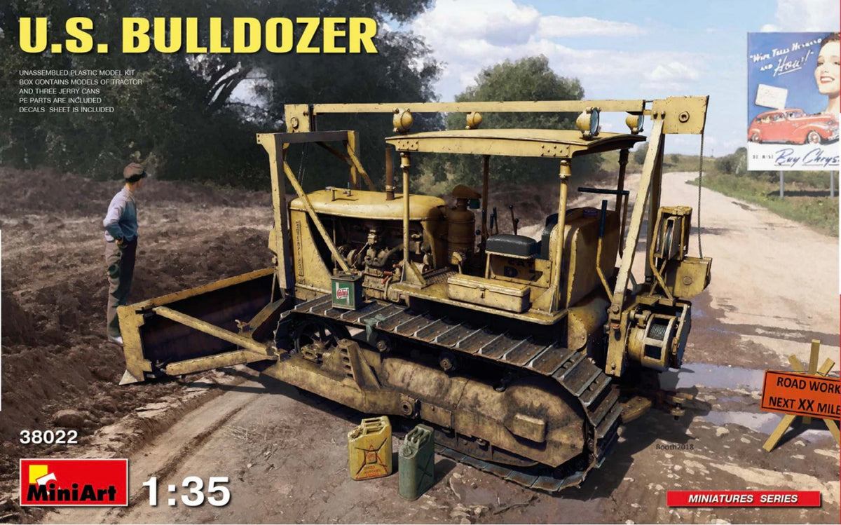 *Pre-Owned* Miniart 38022 US Bulldozer