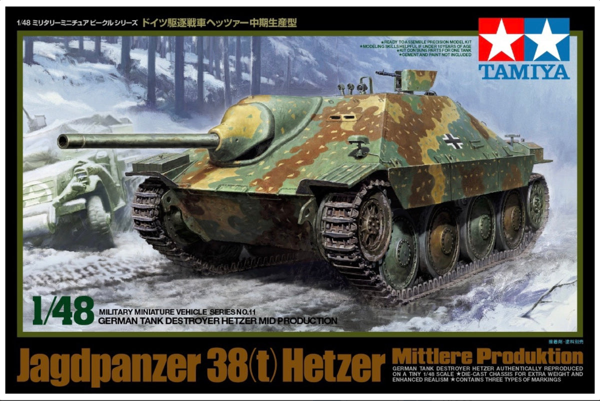 Tamiya 32511 Jagdpanzer 38(t) Hetzer Mid-Production