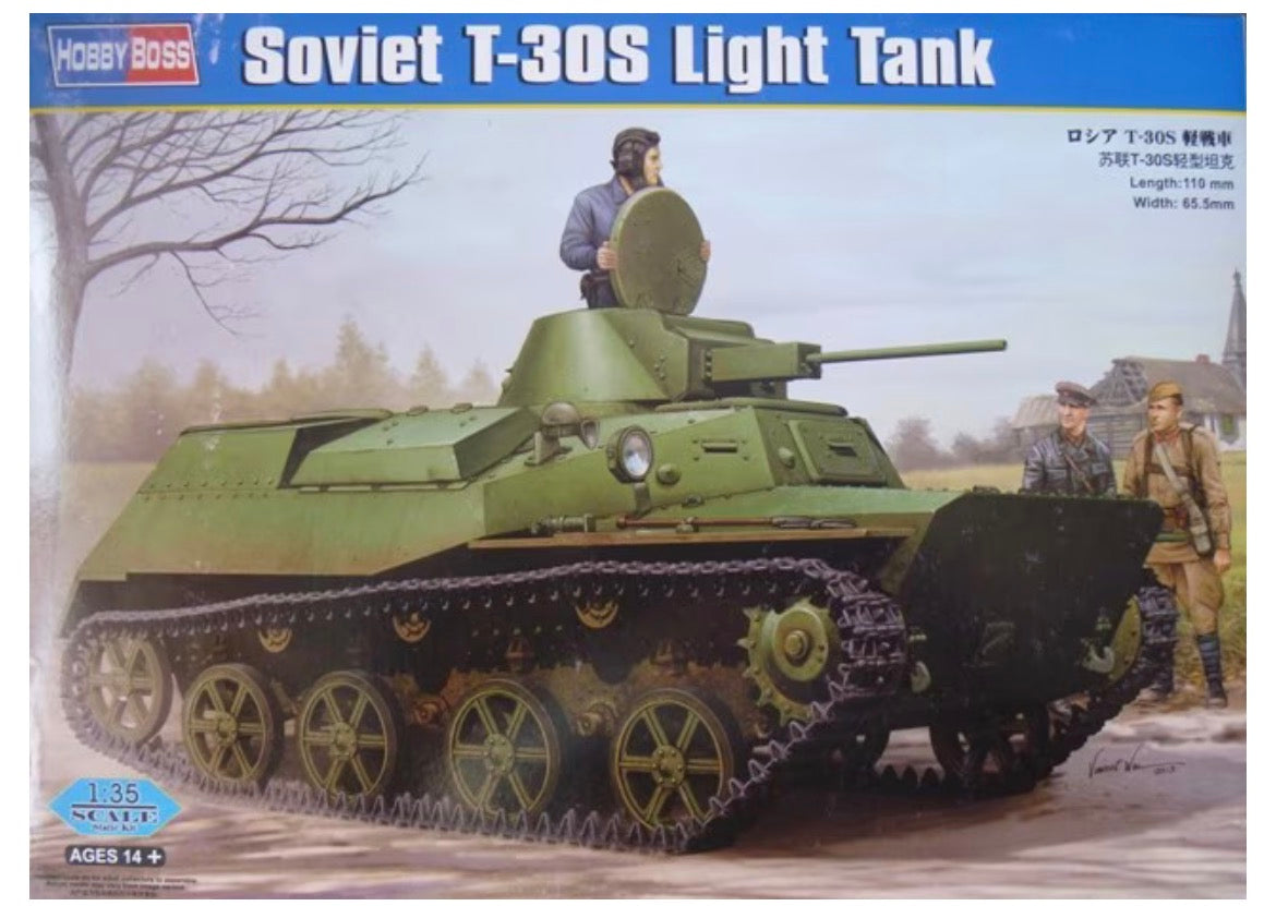 *Pre-Owned* Hobbyboss 83824 Soviet T-30S Light Tank
