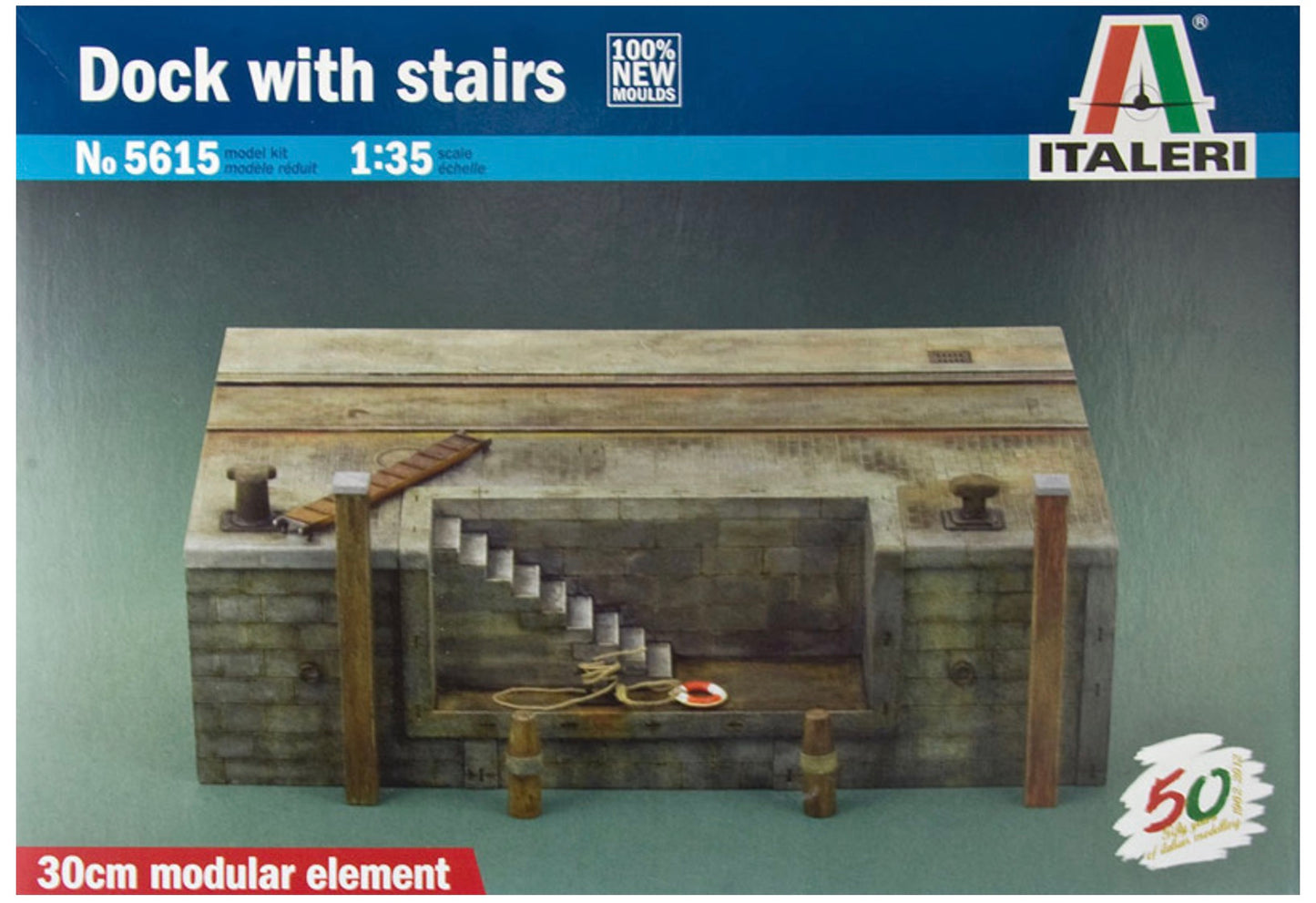 Italeri No.5615 Dock With Stairs