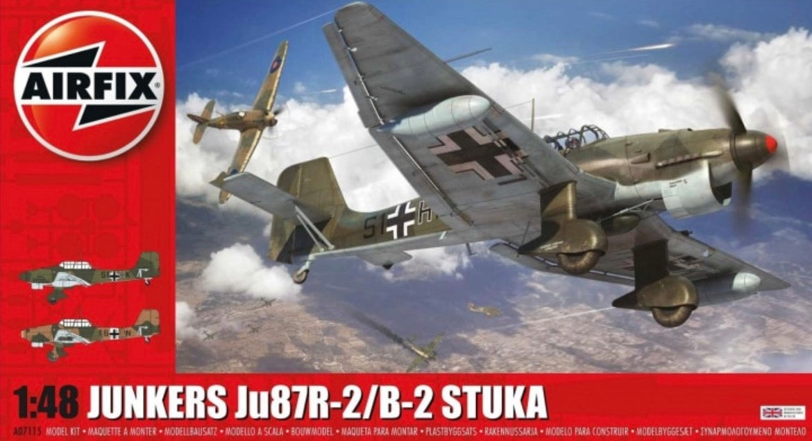 Airfix A07115 Junkers Ju87R-2/B-2 Stuka