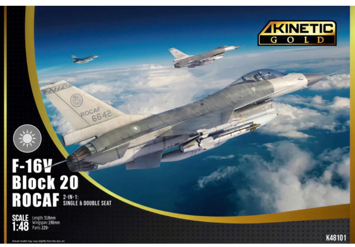 Kinetic K48101 F-16V Block 20 ROCAF
