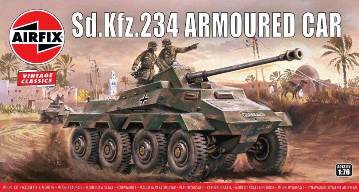 Airfix A01311V Sd.Kfz.234 Armoured Car