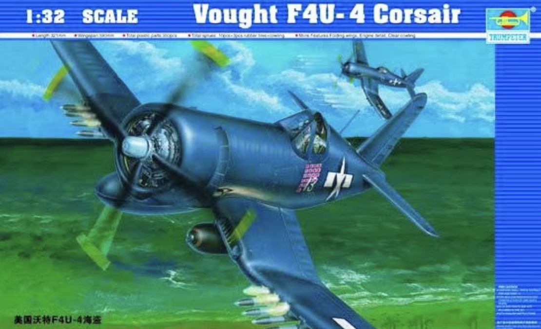 *Pre-Owned* Trumpeter 02222 Vought F4U-4 Corsair