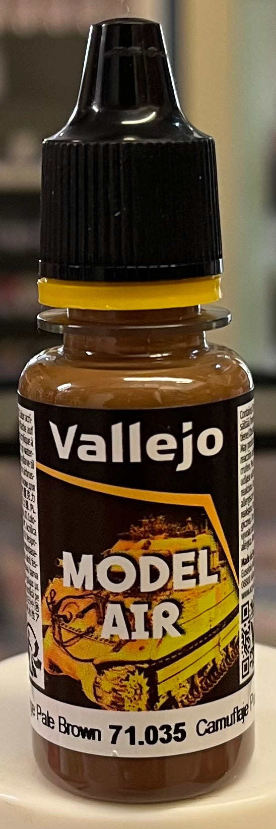 Vallejo Model Air 71.035 Camouflage Pale Brown