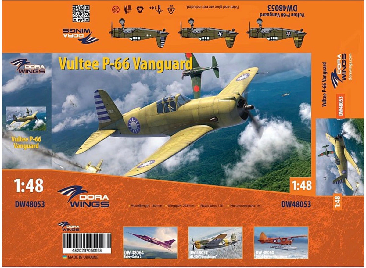 Dora Wings DW48053 Vultee P-66 Vanguard