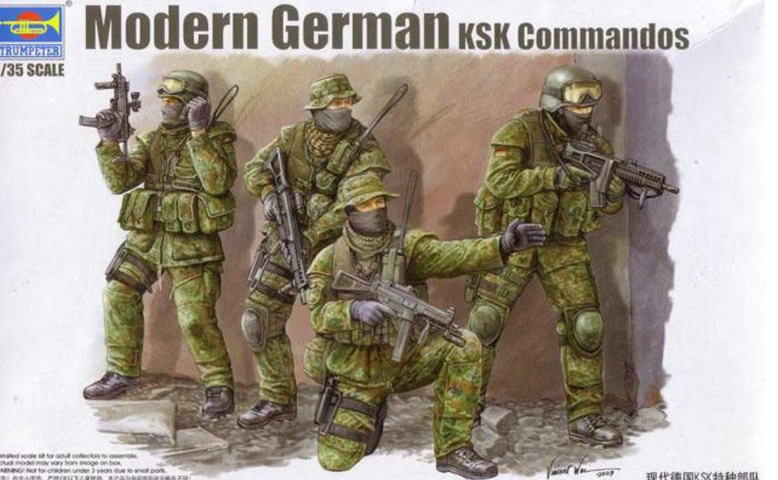 Trumpeter 00422 Modern German KSK Commandos