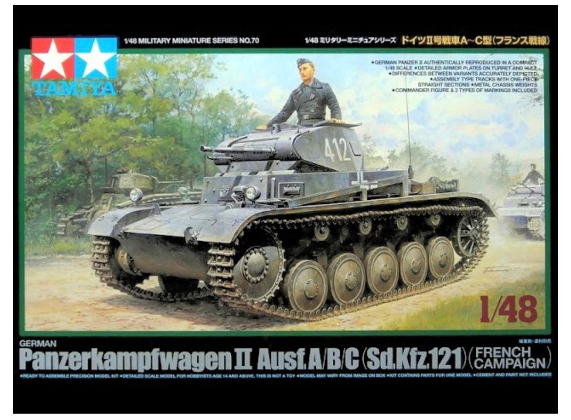 Tamiya 32570 Panzerkampfwagen II Ausf.A/B/C