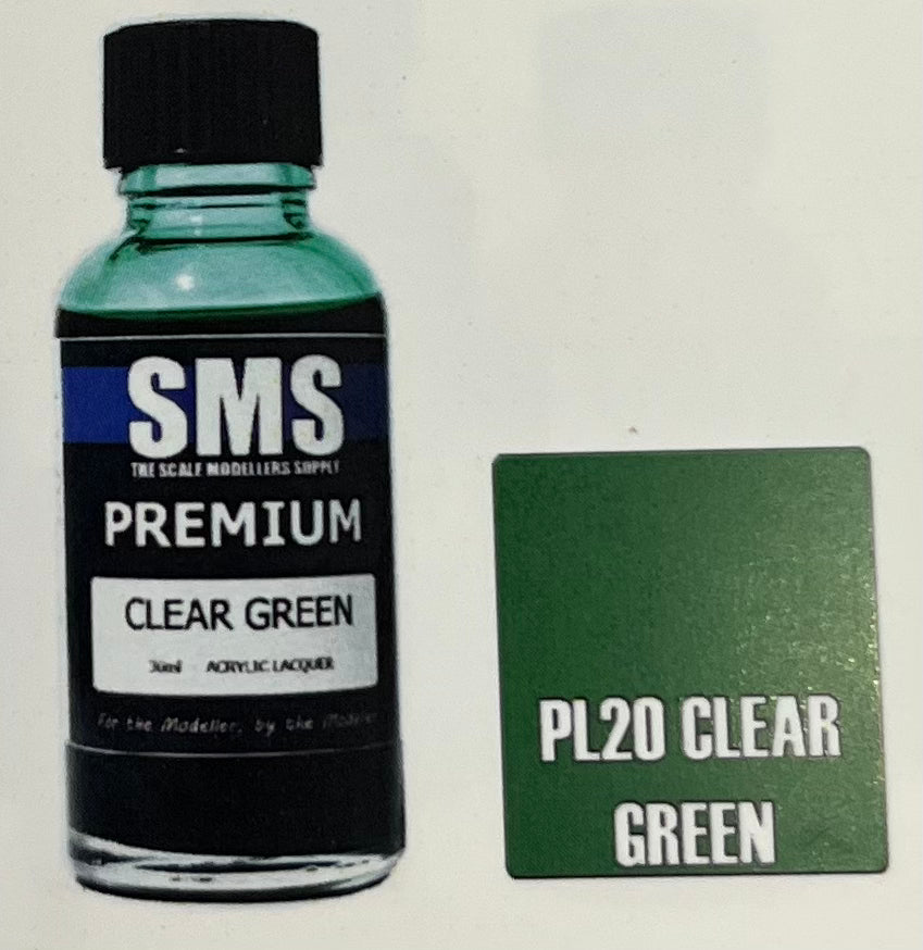 SMS PL20 Clear Green