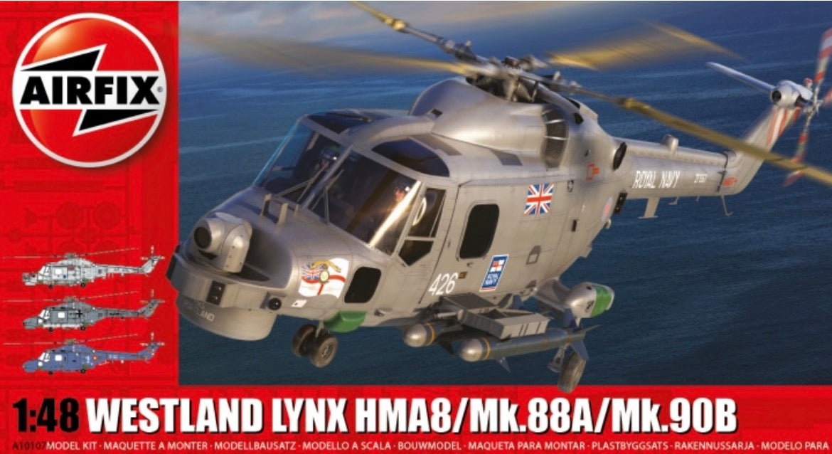 Airfix A10107A Westland Lynx HMA8/Mk.88A/Mk.90B