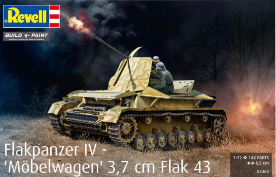 Revell 03363 Flakpanzer IV - ‘Mobelwagen’ 3.7cm Flak 43