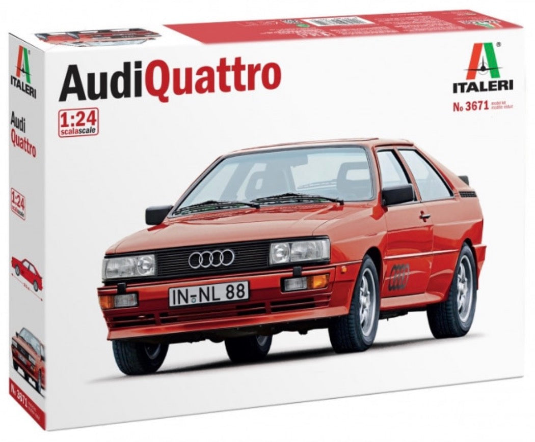 Italeri No.3671 Audi Quattro