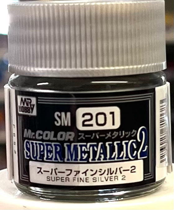Mr. Color Super Metallic SM201 Super Fine Silver 2