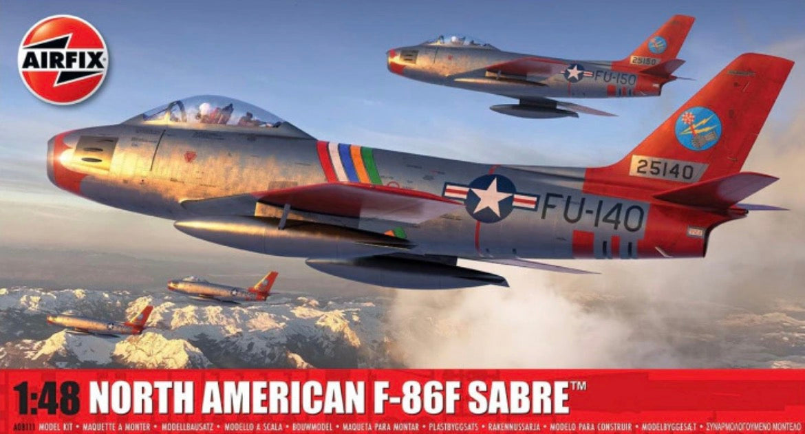 Airfix A08111 North American F-86F Sabre
