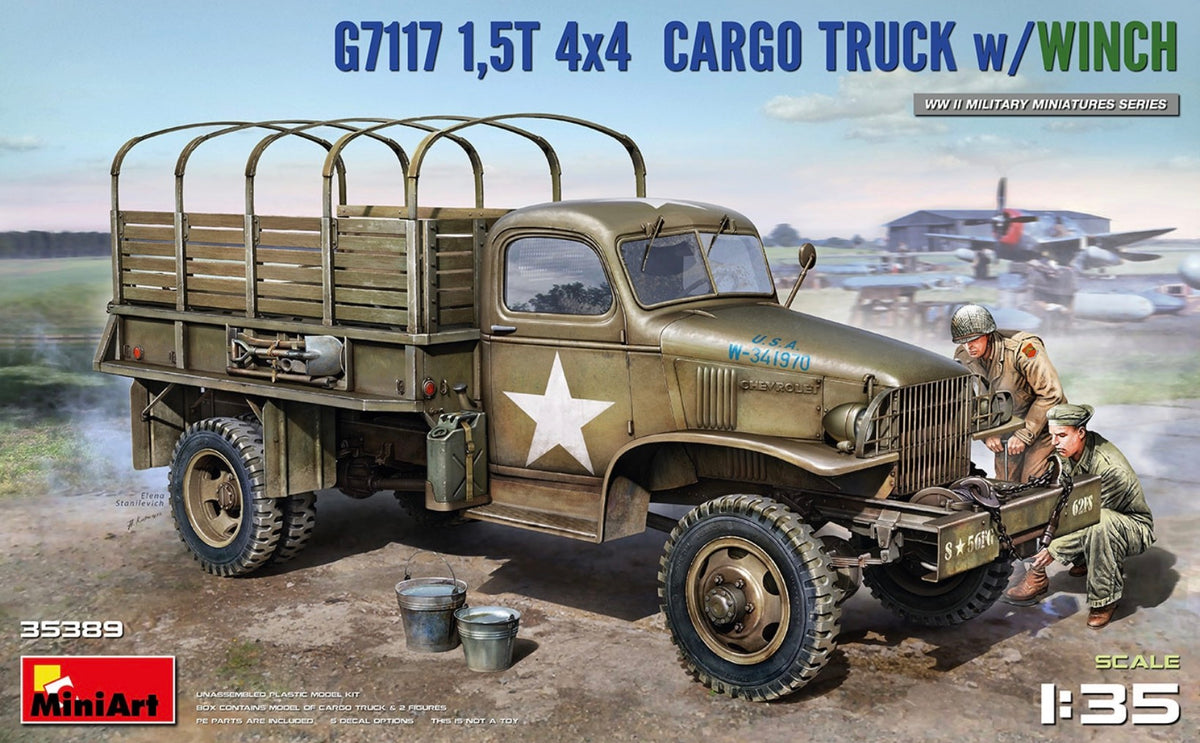 *Pre-Owned* Miniart 35389 G7117 1.5t 4x4 Cargo Truck w/Winch