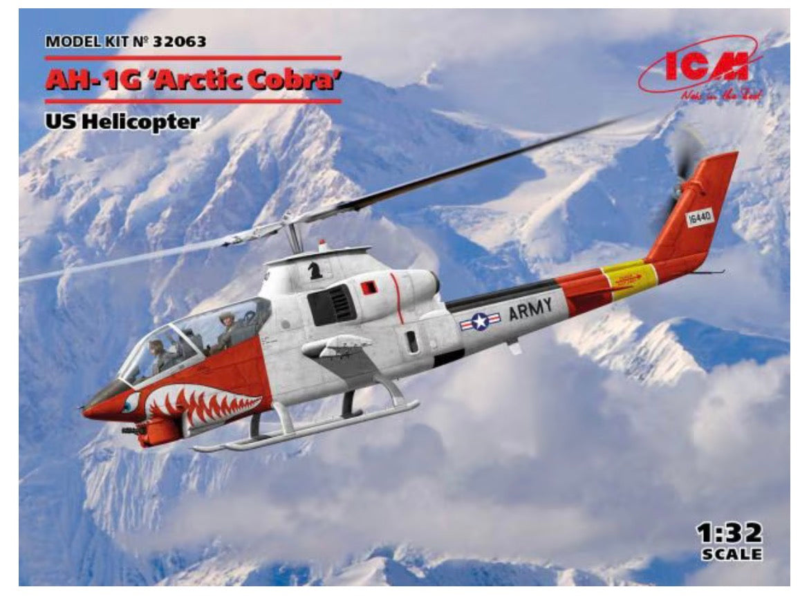 ICM 32063 AH-1G ‘Arctic Cobra’ U.S. Helicopter