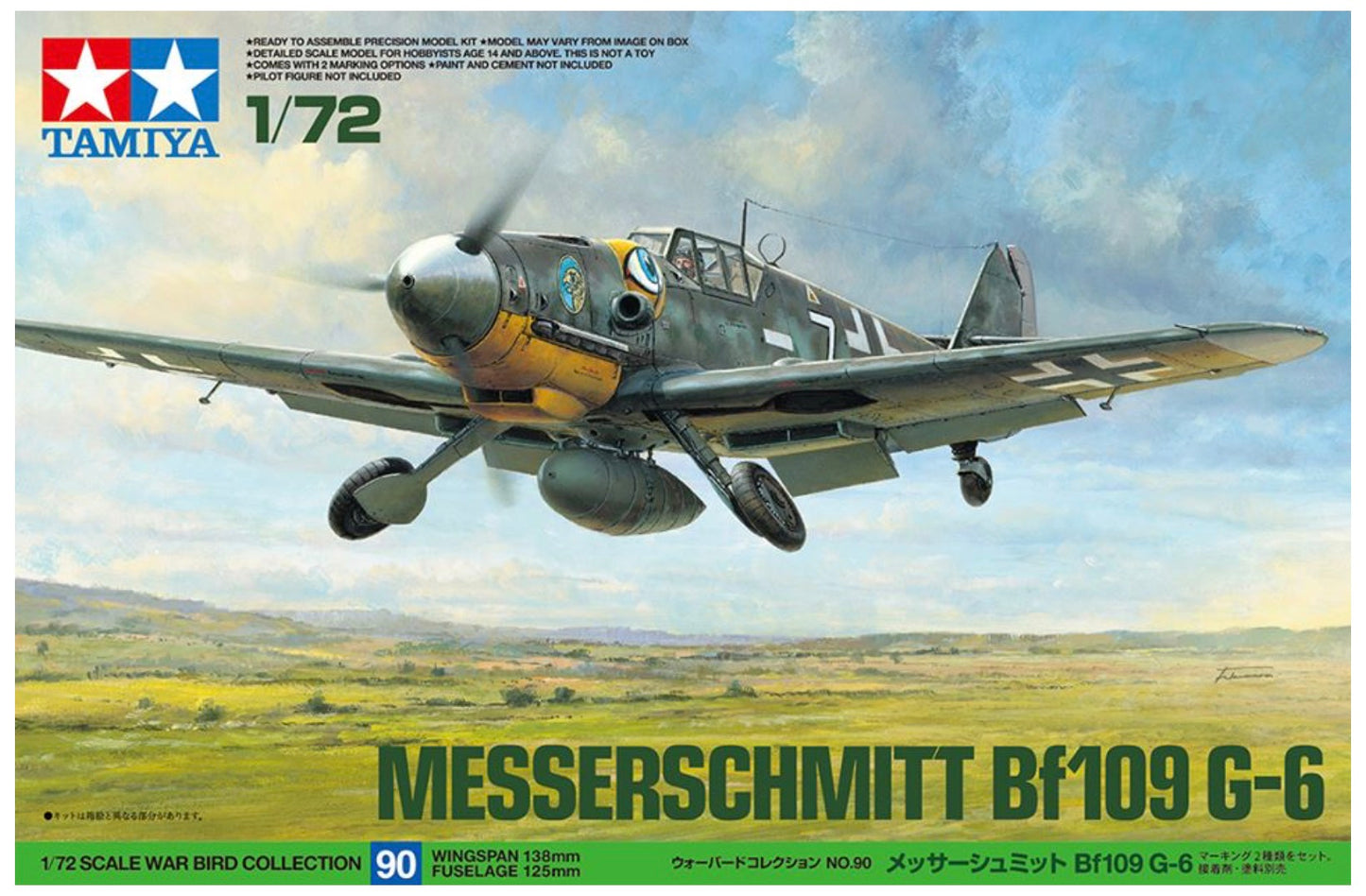 Tamiya 60790 Messerschmitt BF109 G-6
