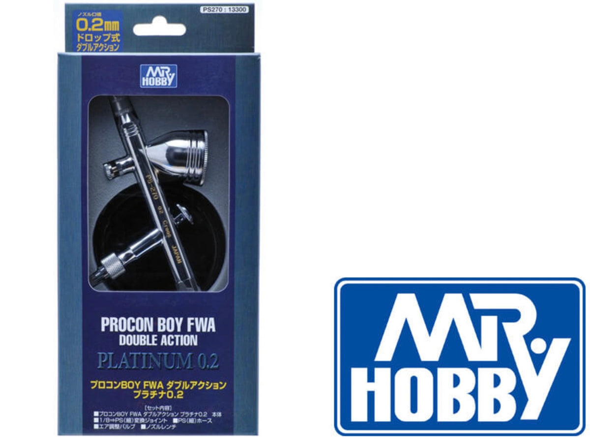 Mr. Hobby PS-270 Mr Procon Boy FWA Platinum (0.2mm)