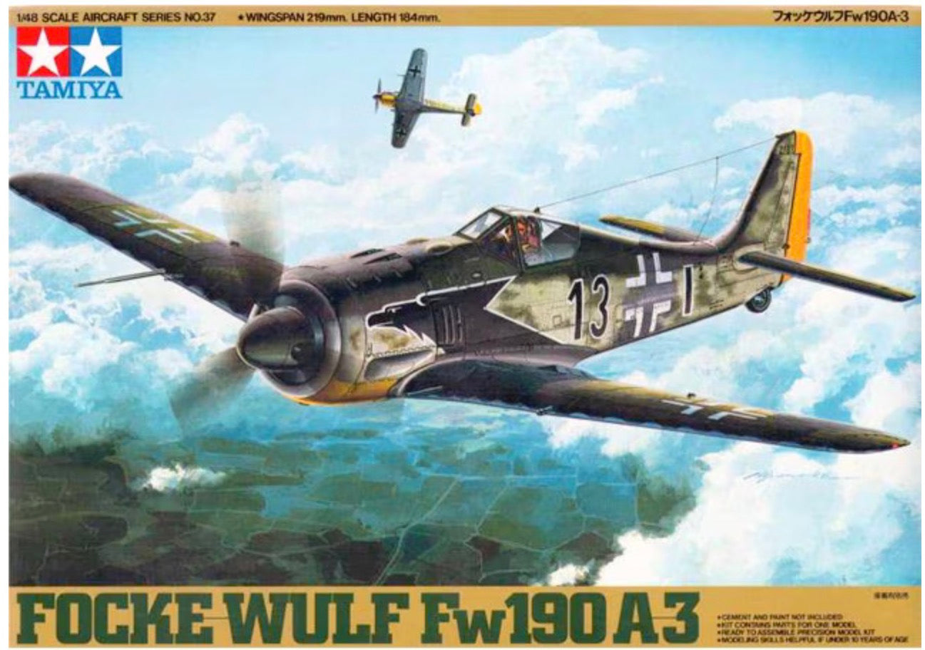 Tamiya 61037 Focke-Wulf Fw190 A-3