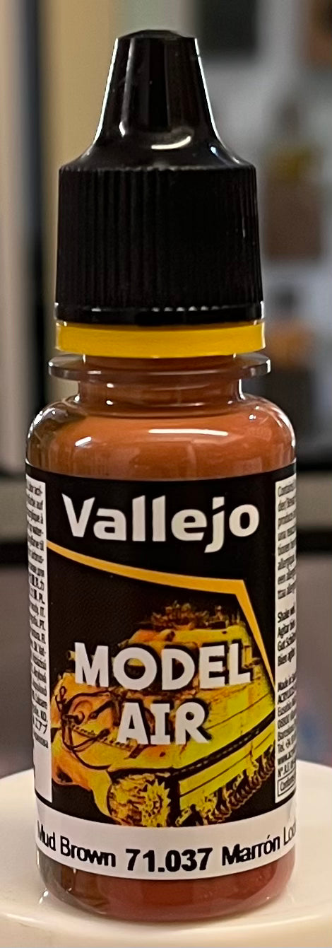 Vallejo Model Air 71.037 Mud Brown