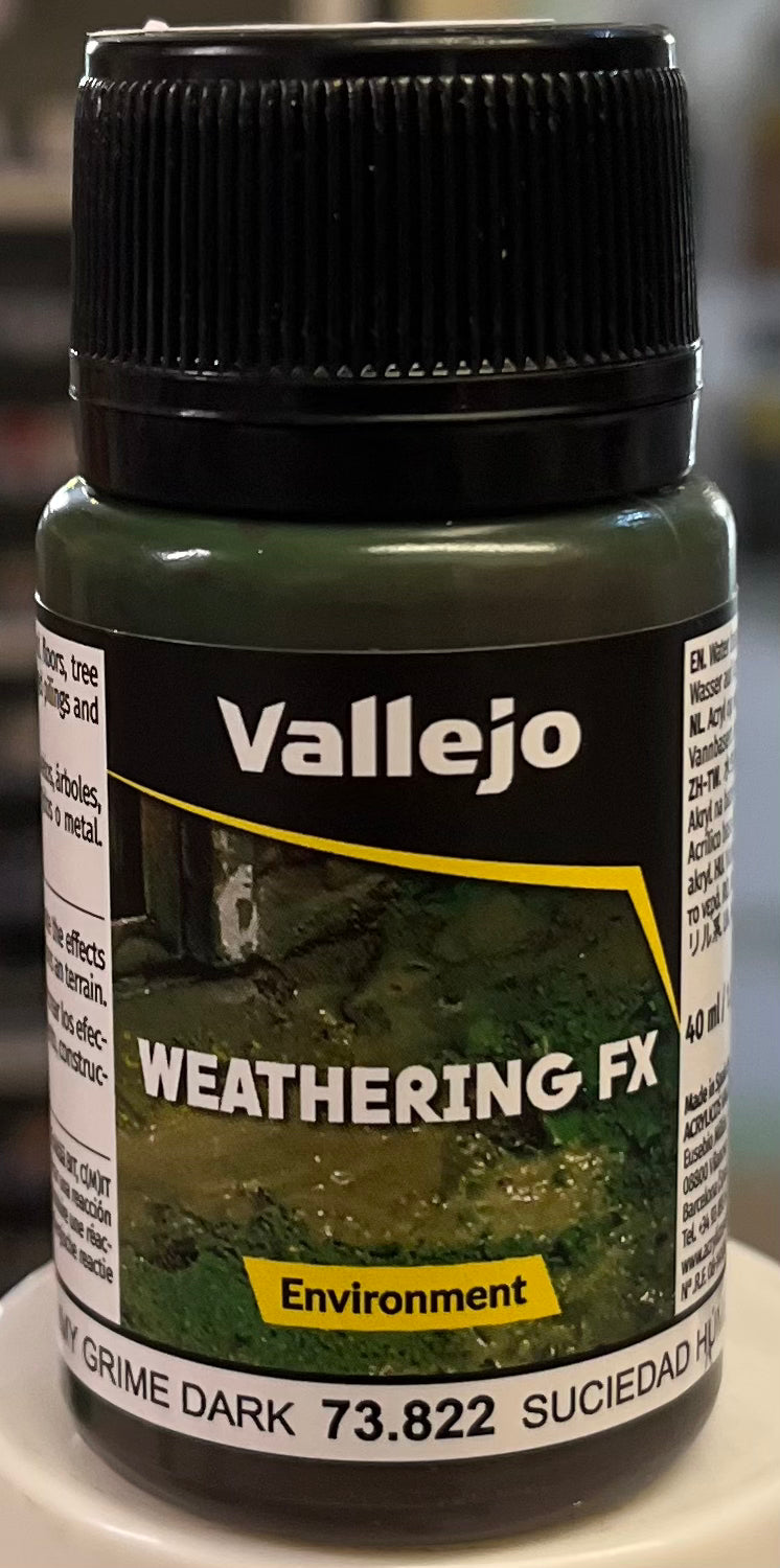 Vallejo Weathering FX 73.822 Slimy Grime Dark