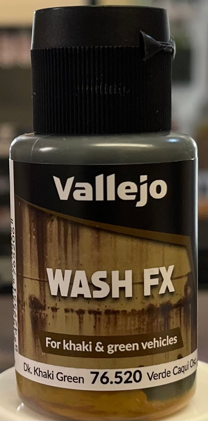 Vallejo Wash FX 76.520 Dk. Khaki Green