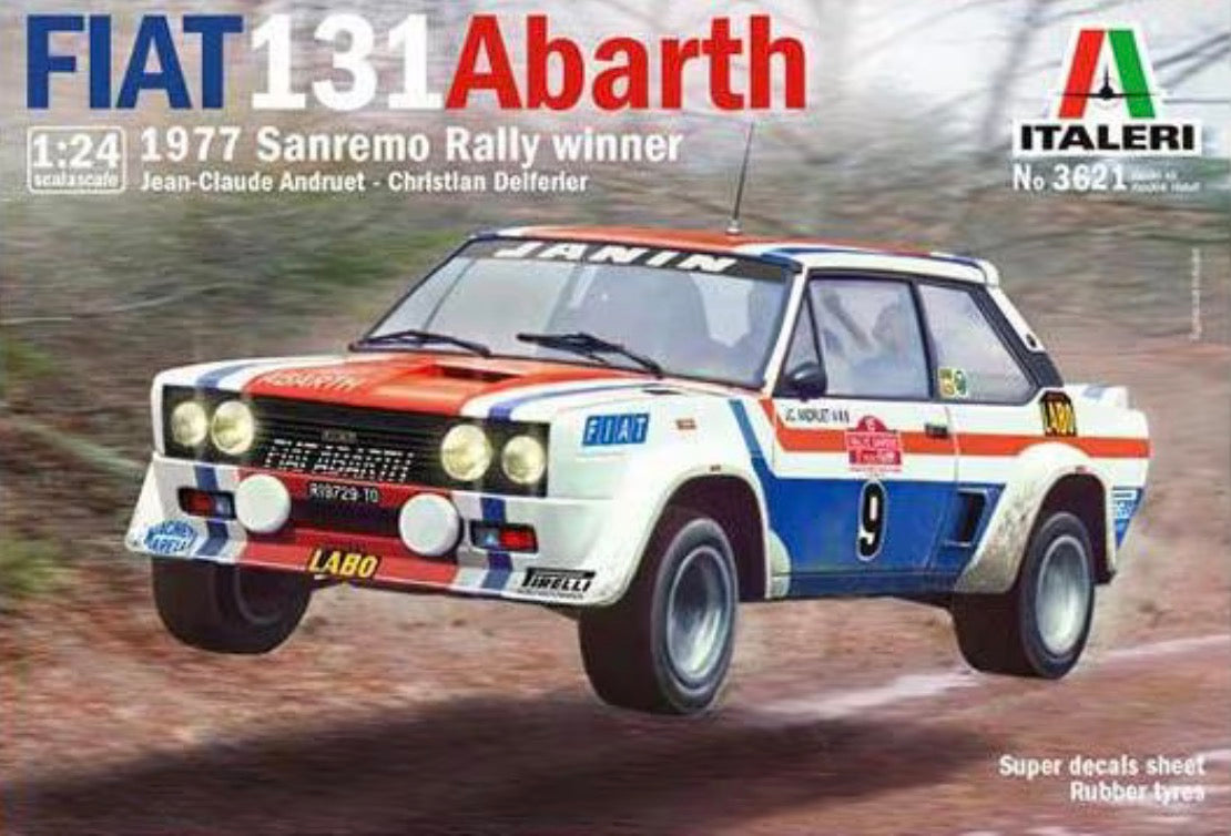 Italeri No.3621 Fiat 131 Abarth