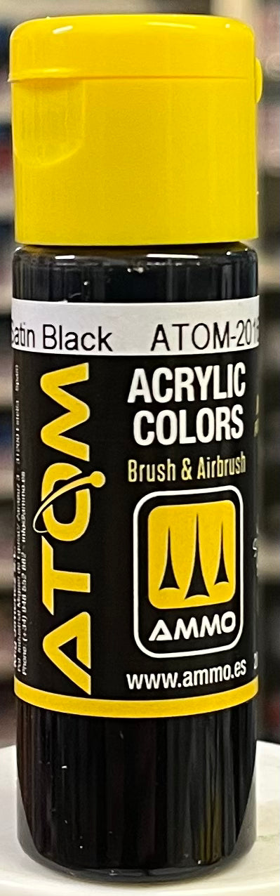 ATOM 20162 Satin Black