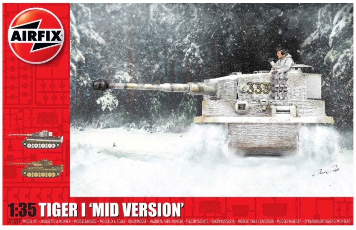 Airfix A1359 Tiger I ‘Mid Version’