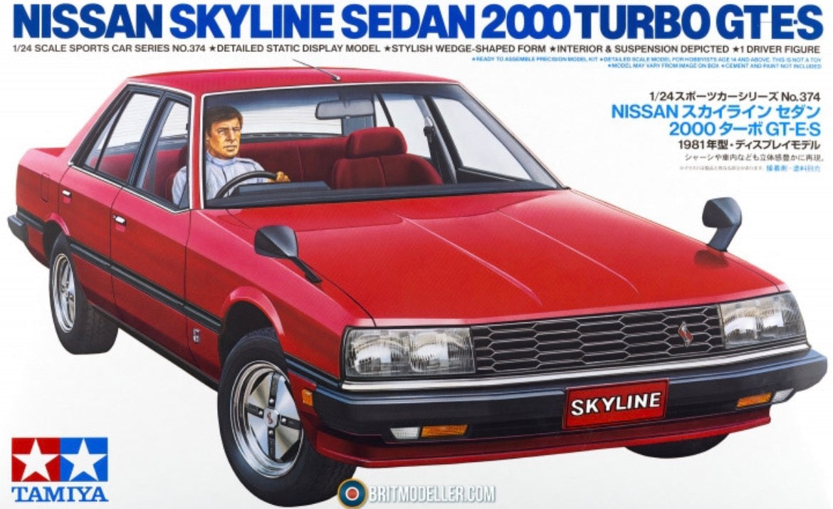 Tamiya 24374 Nissan Skyline Sedan 2000 Turbo GTES