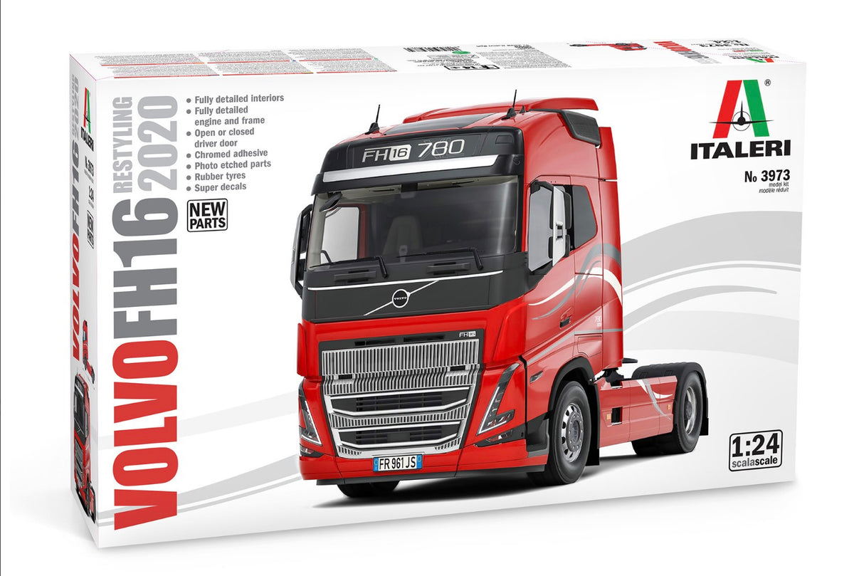 Italeri 3973 Volvo F12 Intercooler (Medium Roof)