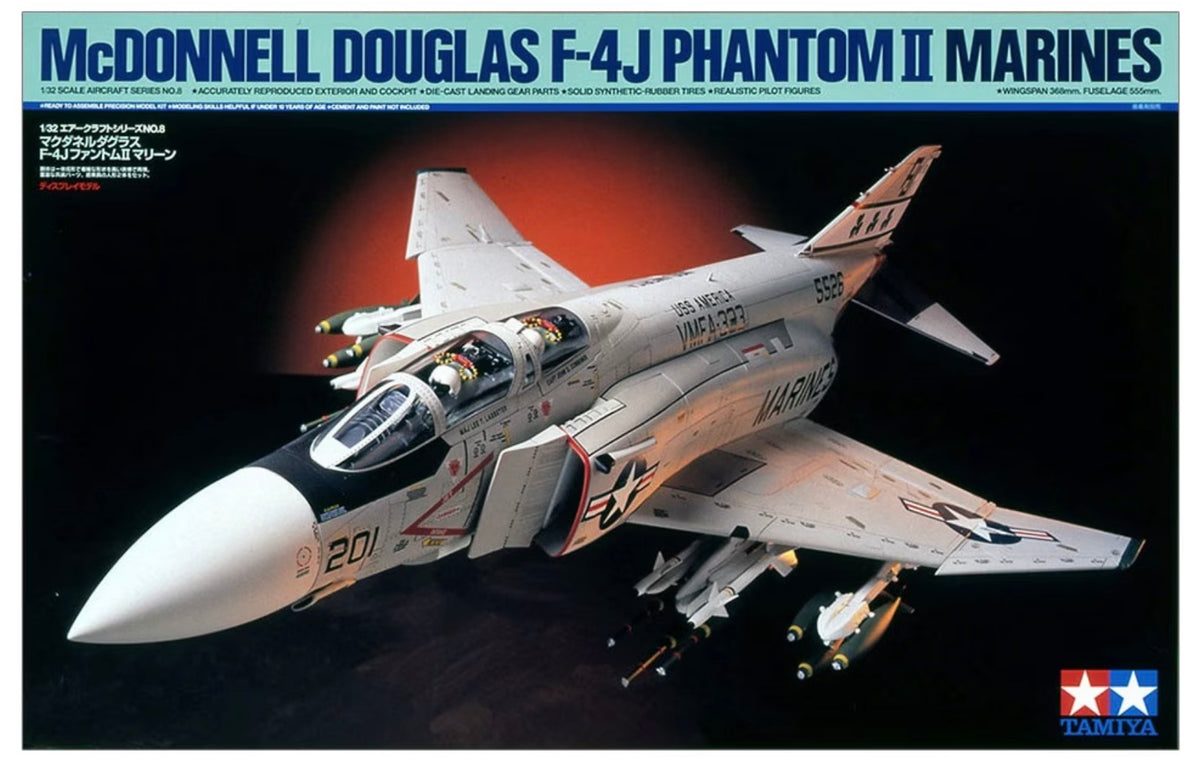 Tamiya 60308 McDonnell Douglas F-4J Phantom II Marines
