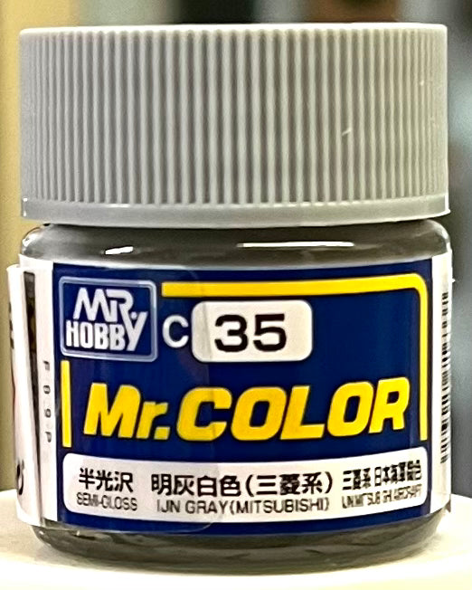 Mr. Color C35 Semi-Gloss IJN Grey (Mitsubishi)