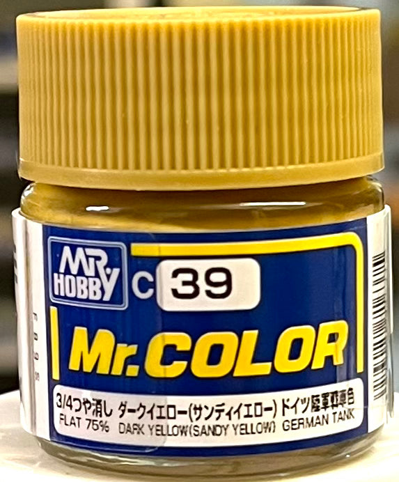 Mr. Color C39 Flat Dark Yellow
