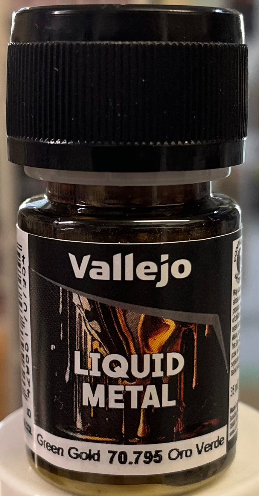 Vallejo Liquid Metal 70.795 Green Gold