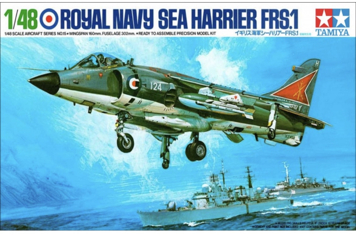 Tamiya 61026 Royal Navy Sea Harrier FRS.1