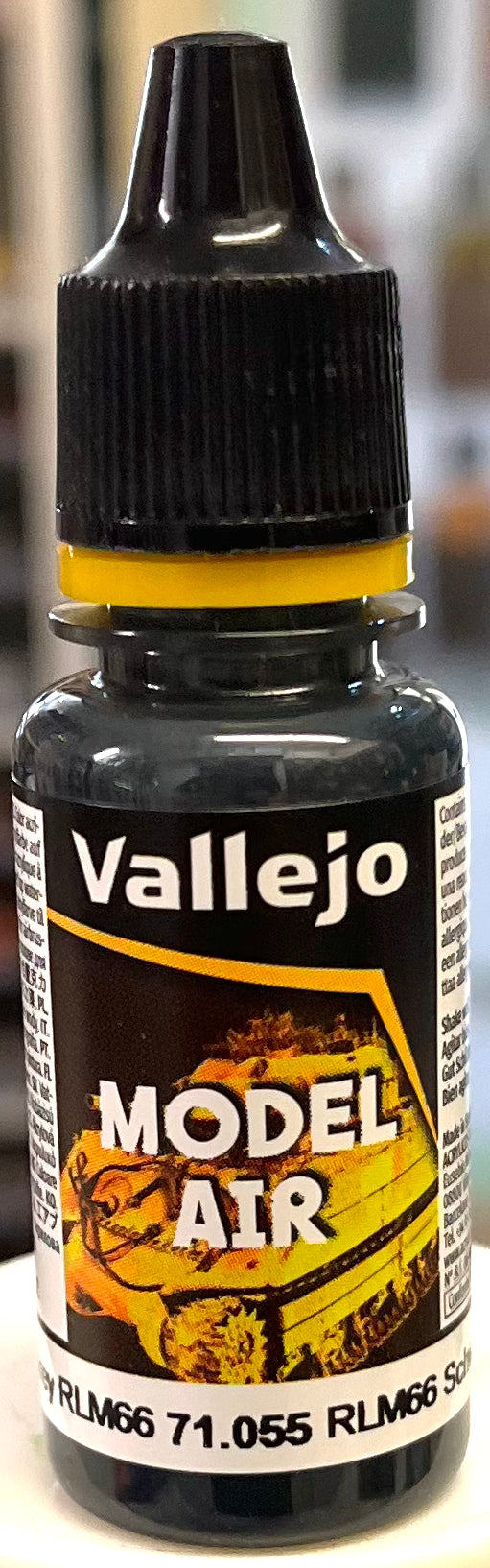 Vallejo Model Air 71.055 Black Grey RLM66