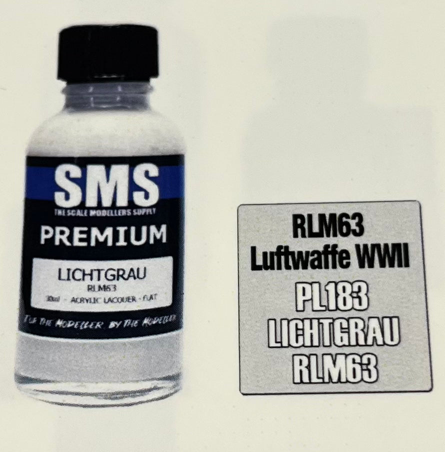 SMS PL183 Lichtgrau RLM63